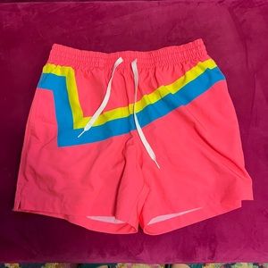 Chubbies medium swim trunks. Worn once. 5.5 inch inseam